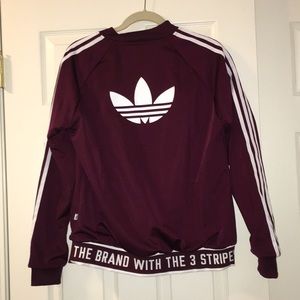 adidas jacket the brand with 3 stripes
